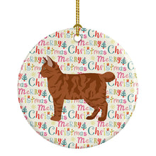 Load image into Gallery viewer, American Bobtail #2 Cat Christmas Ceramic Ornament