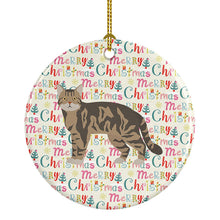 Load image into Gallery viewer, American Wirehair #1 Cat Christmas Ceramic Ornament
