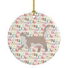 Load image into Gallery viewer, Chantilly Tiffany Cat Christmas Ceramic Ornament