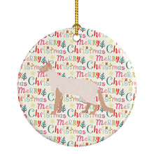 Load image into Gallery viewer, Colorpoint Longhair #2 Cat Christmas Ceramic Ornament