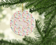 Load image into Gallery viewer, Colorpoint Shorthair #3 Cat Christmas Ceramic Ornament