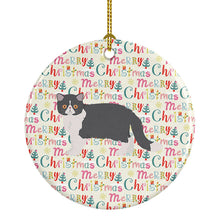 Load image into Gallery viewer, Exotic Shorthair #2 Cat Christmas Ceramic Ornament