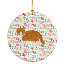 Load image into Gallery viewer, Exotic Shorthair #3 Cat Christmas Ceramic Ornament