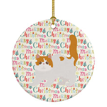 Load image into Gallery viewer, Exotic Shorthair #4 Cat Christmas Ceramic Ornament
