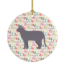 Load image into Gallery viewer, Korat #2 Cat Christmas Ceramic Ornament