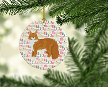 Load image into Gallery viewer, Maine Coon #1 Cat Christmas Ceramic Ornament