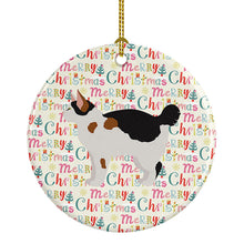 Load image into Gallery viewer, Manx #3 Cat Christmas Ceramic Ornament