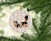 Load image into Gallery viewer, Munchkin #3 Cat Christmas Ceramic Ornament
