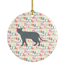 Load image into Gallery viewer, Raas Cat Christmas Ceramic Ornament
