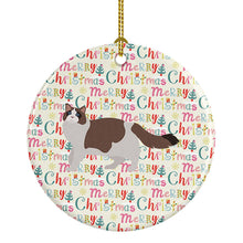Load image into Gallery viewer, Ragdoll #3 Cat Christmas Ceramic Ornament