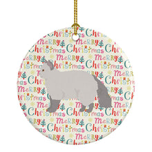 Load image into Gallery viewer, Selkirk Rex #2 Cat Christmas Ceramic Ornament