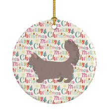 Load image into Gallery viewer, Skookum #2 Cat Christmas Ceramic Ornament