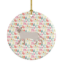 Load image into Gallery viewer, Thai Lilac Cat Christmas Ceramic Ornament