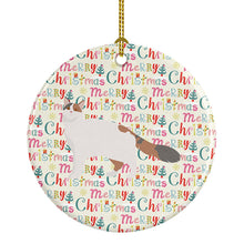 Load image into Gallery viewer, Turkish Van #2 Cat Christmas Ceramic Ornament