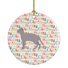 Load image into Gallery viewer, Ukrainian Levkoy #2 Cat Christmas Ceramic Ornament