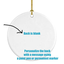 Load image into Gallery viewer, Bactrian Camel Christmas Ceramic Ornament