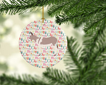 Load image into Gallery viewer, Australian Teamster Donkey Christmas Ceramic Ornament