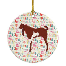 Load image into Gallery viewer, Jamnapari Goat Christmas Ceramic Ornament