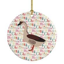 Load image into Gallery viewer, Chinese Goose Christmas Ceramic Ornament