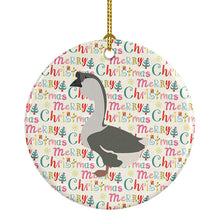 Load image into Gallery viewer, African Goose Christmas Ceramic Ornament