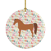 Load image into Gallery viewer, Arabian Horse Christmas Ceramic Ornament