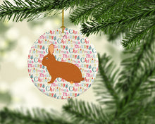 Load image into Gallery viewer, Rex Rabbit Christmas Ceramic Ornament
