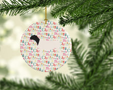 Load image into Gallery viewer, Dorper Sheep Christmas Ceramic Ornament