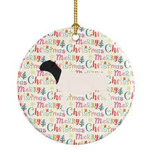 Load image into Gallery viewer, Dorper Sheep Christmas Ceramic Ornament