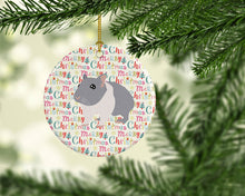 Load image into Gallery viewer, South African Hamster Christmas Ceramic Ornament