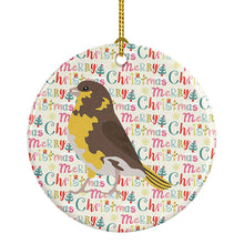 Load image into Gallery viewer, Spanish Canary Christmas Ceramic Ornament