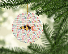 Load image into Gallery viewer, Clown Loach Fish Christmas Ceramic Ornament