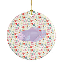 Load image into Gallery viewer, Giant Gourami Christmas Ceramic Ornament