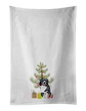 Load image into Gallery viewer, Australian Shepherd Black Tricolor #1 Christmas White Kitchen Towel Set of 2