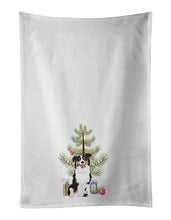Load image into Gallery viewer, Australian Shepherd Black Tricolor #2 Christmas White Kitchen Towel Set of 2
