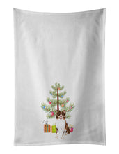 Load image into Gallery viewer, Australian Shepherd Red Tricolor #2 Christmas White Kitchen Towel Set of 2