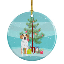 Load image into Gallery viewer, Beagle Tricolor #2 Christmas Ceramic Ornament