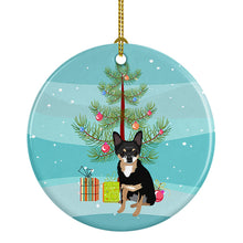 Load image into Gallery viewer, Chihuahua Tricolor #2 Christmas Ceramic Ornament