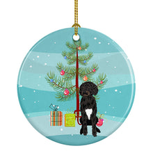 Load image into Gallery viewer, Doodle Black and White #2 Christmas Ceramic Ornament