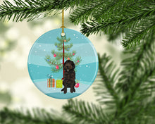 Load image into Gallery viewer, Doodle Chocolate #1 Christmas Ceramic Ornament