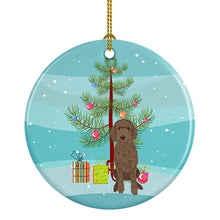 Load image into Gallery viewer, Doodle Chocolate #2 Christmas Ceramic Ornament