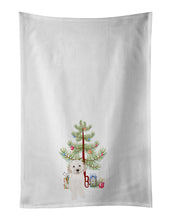 Load image into Gallery viewer, Doodle Cream #4 Christmas White Kitchen Towel Set of 2