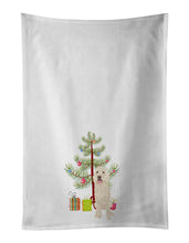 Load image into Gallery viewer, Doodle Cream #5 Christmas White Kitchen Towel Set of 2