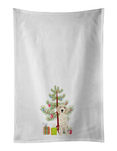 Load image into Gallery viewer, Doodle Cream #7 Christmas White Kitchen Towel Set of 2