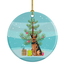 Load image into Gallery viewer, German Shepherd Red Sable Christmas Ceramic Ornament
