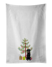 Load image into Gallery viewer, Labrador Retriever Black #1 Christmas White Kitchen Towel Set of 2