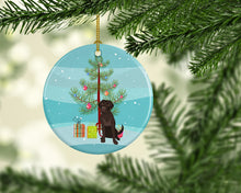Load image into Gallery viewer, Labrador Retriever Chocolate #1 Christmas Ceramic Ornament