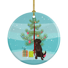 Load image into Gallery viewer, Labrador Retriever Chocolate #1 Christmas Ceramic Ornament