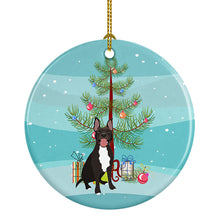 Load image into Gallery viewer, Pit Bull Black #4 Christmas Ceramic Ornament