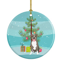Load image into Gallery viewer, Pit Bull Blue #2 Christmas Ceramic Ornament