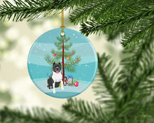 Load image into Gallery viewer, Pit Bull Blue #7 Christmas Ceramic Ornament